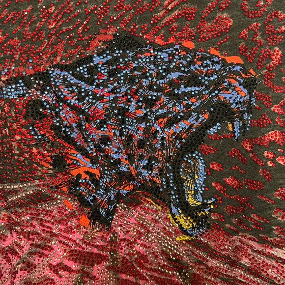 Zadig & Voltaire Antonia Tiger Tee Worn once M - Picture 3 of 9